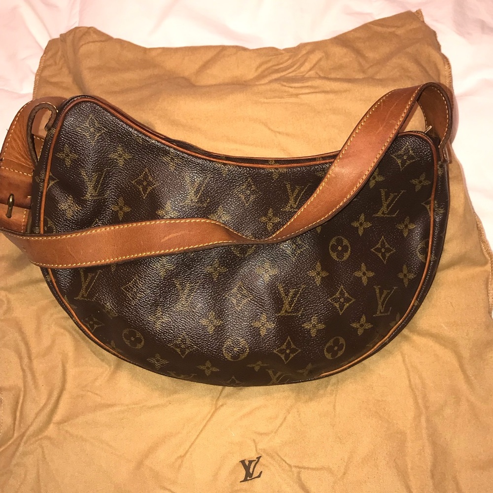 Authentic vintage Louis Vuitton Croissant